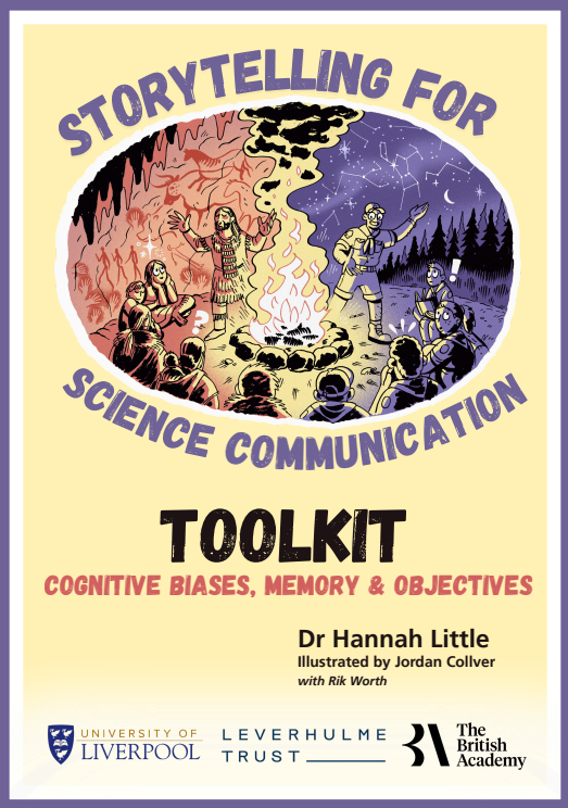Portada de la guía Storytelling for Science Communication Toolkit