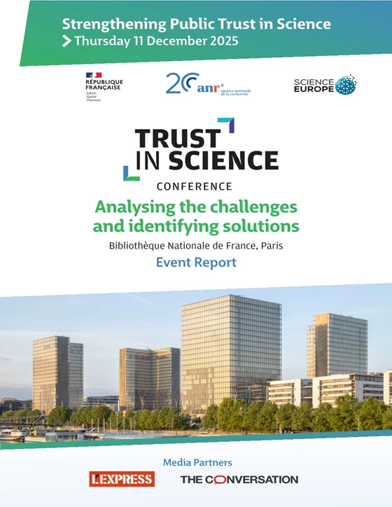 Portada del Informe de la Conferencia Trust in Science