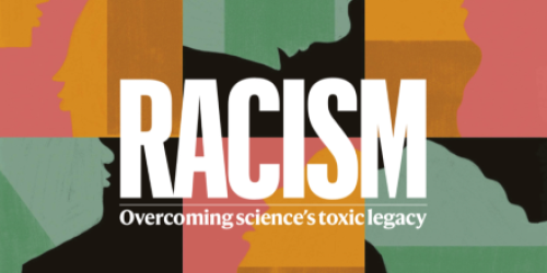 portada de "nature racism", un ejemplo de respuesta ética de la ciencia