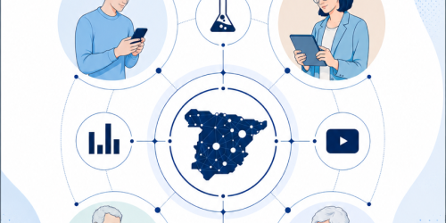 Portada del informe de resultados del 2º estudio de Desinformación Científica en España 2025 de la FECYT