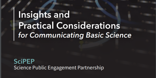 Insights and Practical Considerations for Communicating Basic Science 