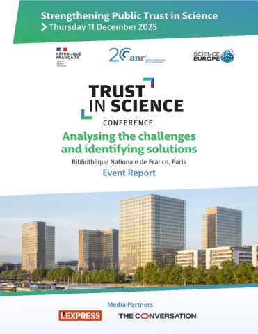 Portada del Informe de la Conferencia Trust in Science